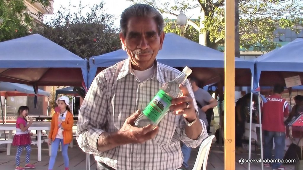 Liquor de agabe producido en Oña